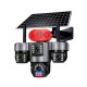 Ηλιακή κάμερα ασφαλείας IP τετραπλή - 4G - Security Camera - S13 - 020300