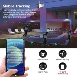 Κάμερα ασφαλείας IP - WIFI - Security Camera - 020355