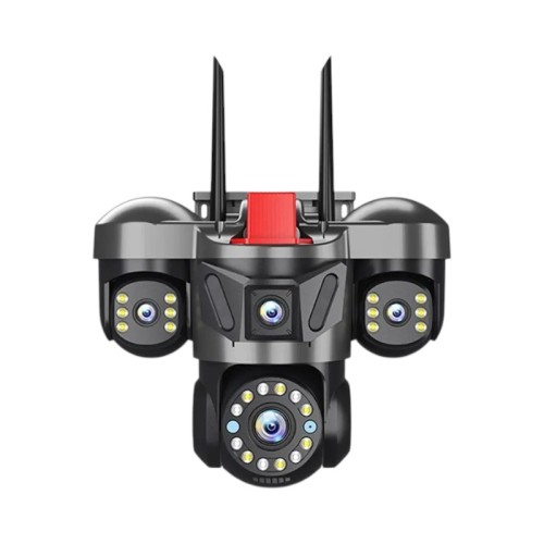 Κάμερα ασφαλείας IP τριπλή - Security Camera - Q83 - 020362