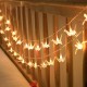 Ηλιακή γιρλάντα φωτισμού LED - Origami - 5m+1m - 20D - 152912 - Warm White