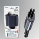Φορτιστής αναπτήρα αυτοκινήτου Quick Charger με καλώδια φόρτισης TypeC - V7 - 210321