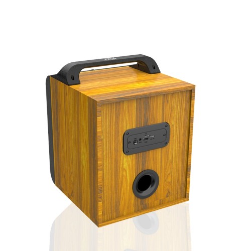 Φορητό ηχείο subwoofer με μικρόφωνο Karaoke - ZQS6155 - 160125 - Brown
