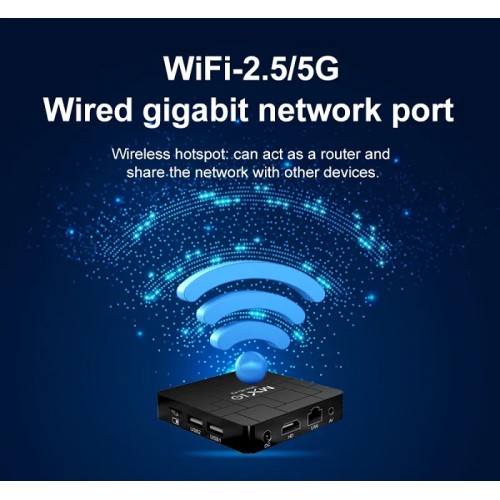 Android TV Box - MX10-K2 ATV H313 - 260035