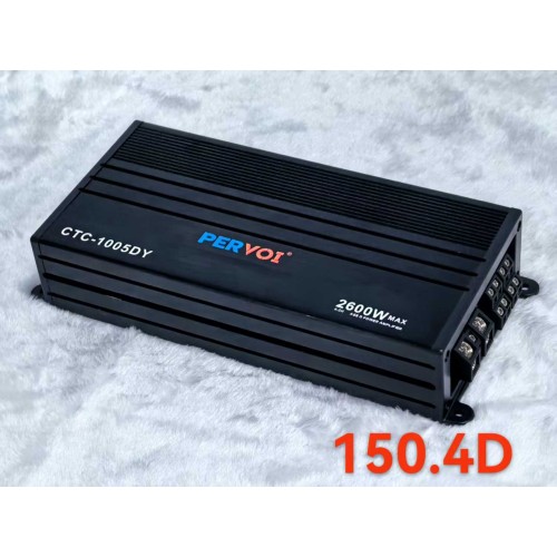 Ενισχυτής αυτοκινήτου 4 καναλιών - CTC-1005DY - 150.4D - 000551