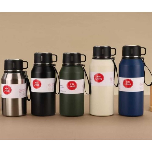 Φορητό παγούρι-θερμός - 1200ml - 413272 - Silver