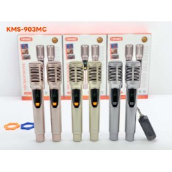 Σετ 2 ασύρματα μικρόφωνα - KMS-903MC - 509038 - Rose Gold