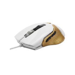 Ενσύρματο ποντίκι Gaming - 703002 - White/Gold