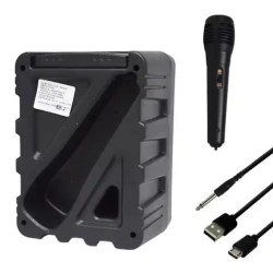 Φορητό ηχείο subwoofer με μικρόφωνο Karaoke - GTS-1868 - 718685