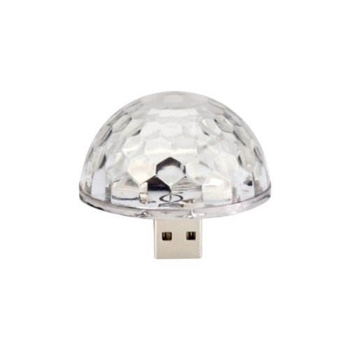 Φωτάκι φωτορυθμικό USB LED πολύχρωμο - Y-80 - 759611