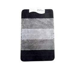 Πατάκι μπάνιου - 38x58cm - 915602 - Black