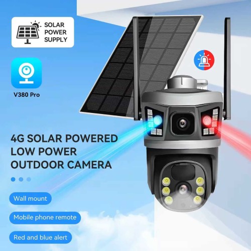 Ηλιακή κάμερα ασφαλείας IP - Dual - 4G - Security Camera - D03Y - 020348
