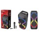 Φορητό ηχείο subwoofer με μικρόφωνο Karaoke - ZQS8230W - 160095