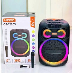 Φορητό ηχείο subwoofer με μικρόφωνο Karaoke - QS-12203 - 260370