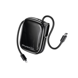 Powerbank - 2in1 - Type-C & Lightning - MH-135 - 10.000mah - 22.5W - AWEI - 027540 - Black