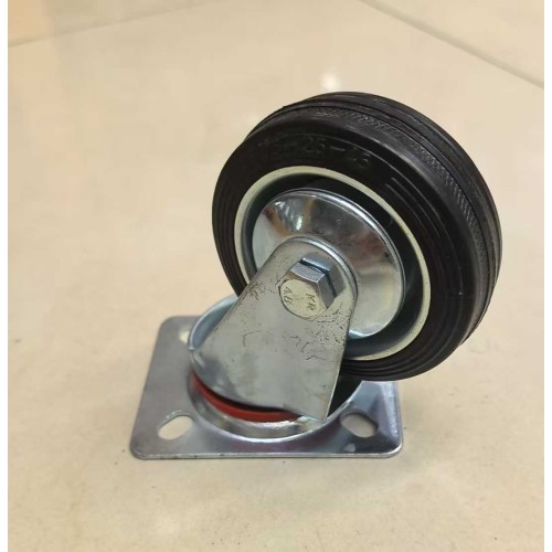 Ρόδα επίπλων περιστρεφόμενη - 125mm - 1 τεμάχιo - 228472