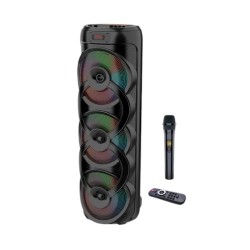 Φορητό ηχείο subwoofer με μικρόφωνο Karaoke - ZQS-10302 - 103026