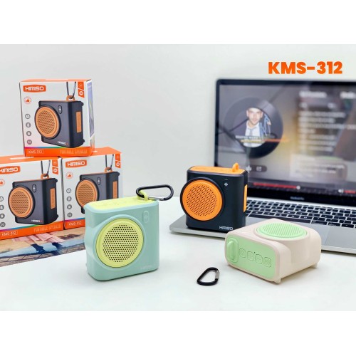 Ασύρματο ηχείο Bluetooth - KMS-312 - 233124 - Pink