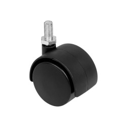 Ρόδα επίπλων πλαστική βιδωτή - 40mm - 4 τεμάχια - 229028
