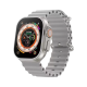 Σετ Smartwatch με 7 λουράκια και ακουστικά - T5000 Ultra3 - 260264 - Silver