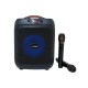 Φορητό ηχείο subwoofer με 2 μικρόφωνα Karaoke - QS-1742 - 260417