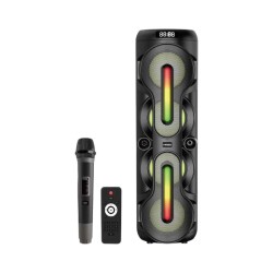 Φορητό ηχείο subwoofer με μικρόφωνο Karaoke - QS-8401 - 260431