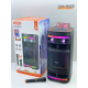 Φορητό ηχείο subwoofer με μικρόφωνο Karaoke - QS-6816 - 260455