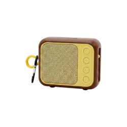 Ασύρματο ηχείο Bluetooth - KMS-312C - 260837 - Brown/Yellow