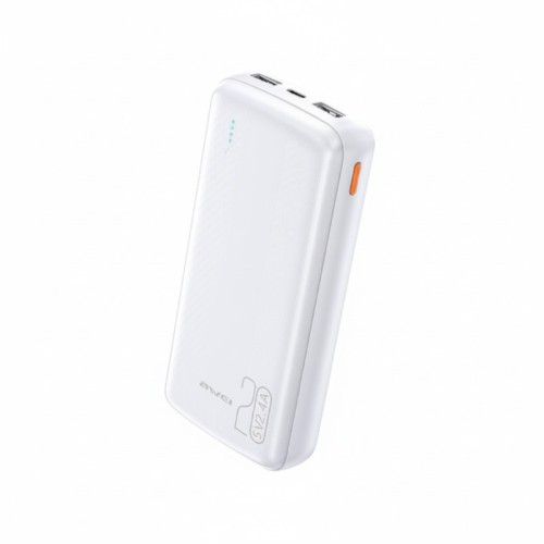 Powerbank - P19K - 20.000mah - 2.4A - AWEI - 260851 - White