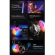 Ενσύρματα ακουστικά - LED RGB Headphones - GM-11 - AWEI - 260851 - Black