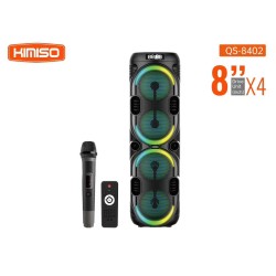 Φορητό ηχείο subwoofer με μικρόφωνο Karaoke - QS-8402 - 260448