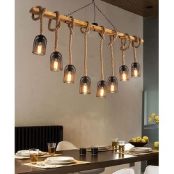Φωτιστικό οροφής τραπεζαρίας Rustic - 13 - 430538