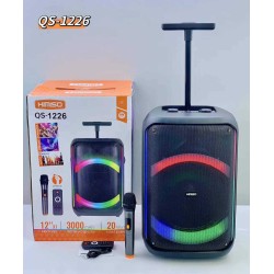 Φορητό ηχείο subwoofer με μικρόφωνο Karaoke - QS-1226 - 260509