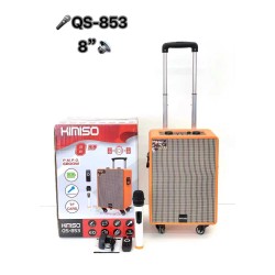 Φορητό ηχείο subwoofer με μικρόφωνο Karaoke - QS-853 - 260752