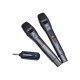 Σετ 2 ασύρματα μικρόφωνα - KMS-904MC - 509045 - Black