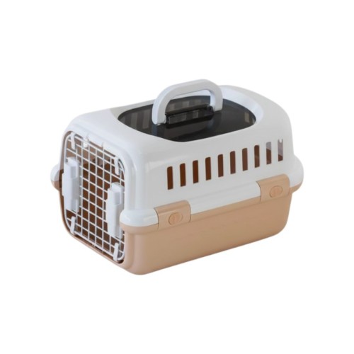 Κλουβί μεταφοράς κατοικιδίου πλαστικό - 574171 - Beige