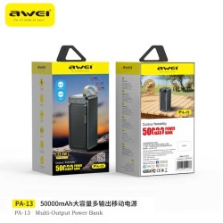 Powerbank - PA-13 - 50.000mah - 22.5W - AWEI - 021869