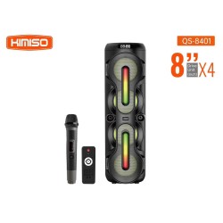 Φορητό ηχείο subwoofer με μικρόφωνο Karaoke - QS-8401 - 260431