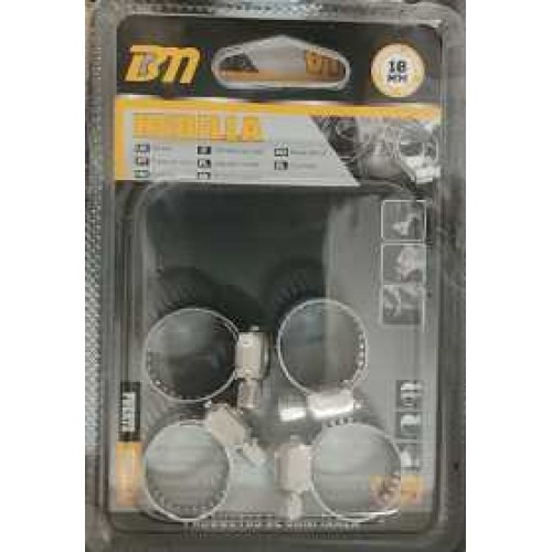 Σφιγκτήρες σωλήνων - 20mm/23mm/25mm - Σετ 12 πακέτα των 6 τεμαχίων - 205213
