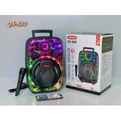Φορητό ηχείο subwoofer με μικρόφωνο Karaoke - QS-880 - 260424