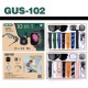 Σετ Smartwatch με ασύρματα ακουστικά & γυαλιά AI με ηχείο - GUS-102 - 246806 - Black