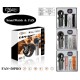 Σετ Smartwatch με ασύρματο ανεμιστήρα χειρός - FAN-50 PRO - 260295 - Grey