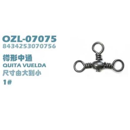 Στριφτάρι σταυρός - No.2/0 - 3pcs - 832597