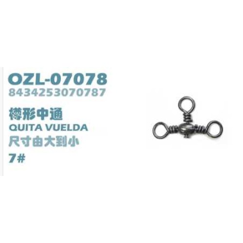 Στριφτάρι σταυρός - No.7 - 9pcs - 832599