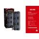 Φορητό ηχείο subwoofer με μικρόφωνο Karaoke - 8" - KTS-2185 - 721858