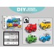 Σετ συναρμολογούμενα οχήματα - 858-32DIY - 413117