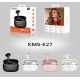 Ασύρματα ακουστικά Bluetooth με θήκη φόρτισης - KMS-E27 - 260274 - Black