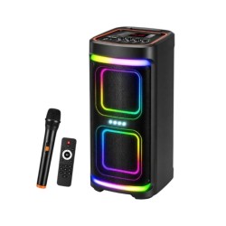Φορητό ηχείο subwoofer με μικρόφωνο Karaoke - QS-4251 - 260943