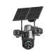 Ηλιακή κάμερα ασφαλείας IP τετραπλή - 65X 4G - Security Camera - 371211