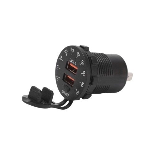 Σταθερή θύρα φόρτισης USB οχημάτων - Quick Charger - 1540405/06 - 507935