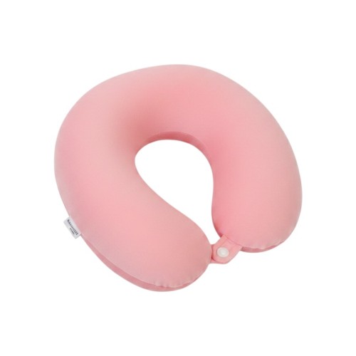 Μαξιλάρι αυχένα ταξιδίου - Memory Foam - 571223 - Pink